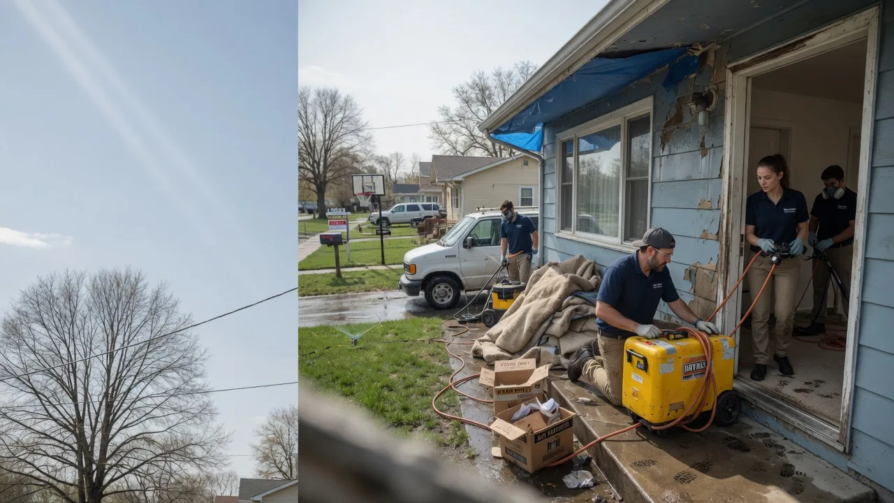 Basement Flood Cleanup in Moody, AL near me
